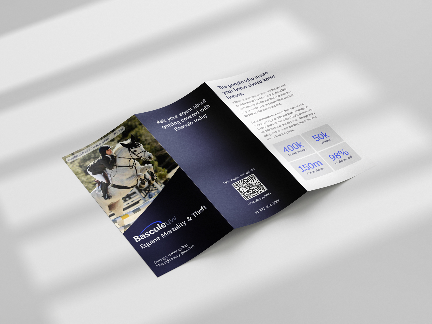 Bascule trifold brochure